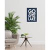 Go Jump In The Lake Lienzo decorativo para pared diseño_3