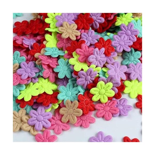 100 piezas de tela de fieltro de flores artificiales_4