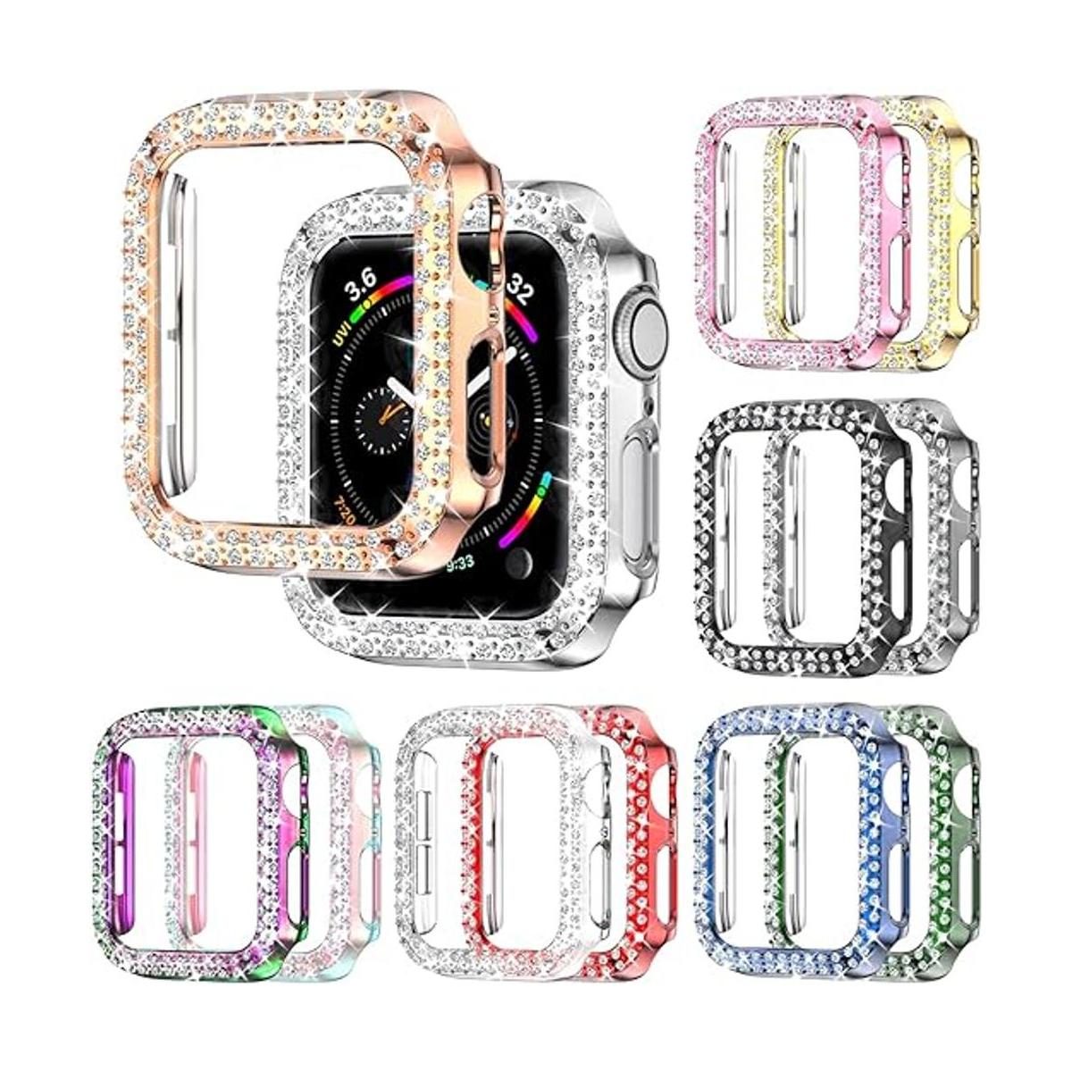 RcZ Funda brillante para Apple Watch Series 7Series 8 de