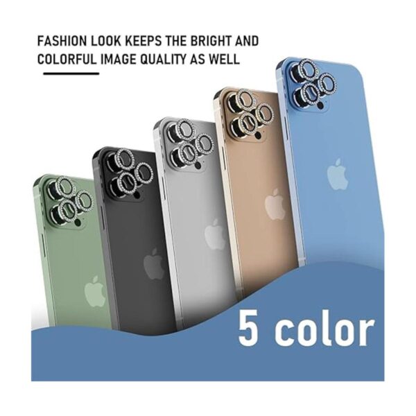Suoman Paquete de 3 fundas de cámara de vidrio templado_3
