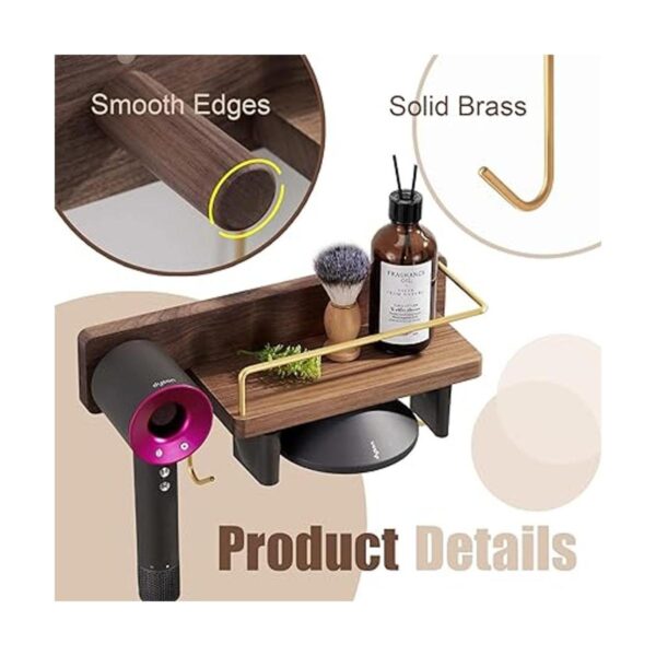 CATOOMUU for Dyson Supersonic Hair Dryer Wall Mount Stand