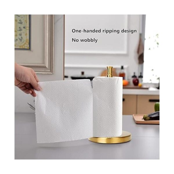 Soporte para toallas de papel base pesada de acero