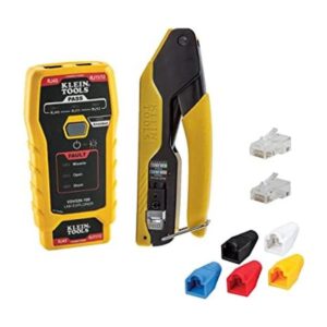 Klein Tools 80093 Probador de cables kit VDV LAN con_1