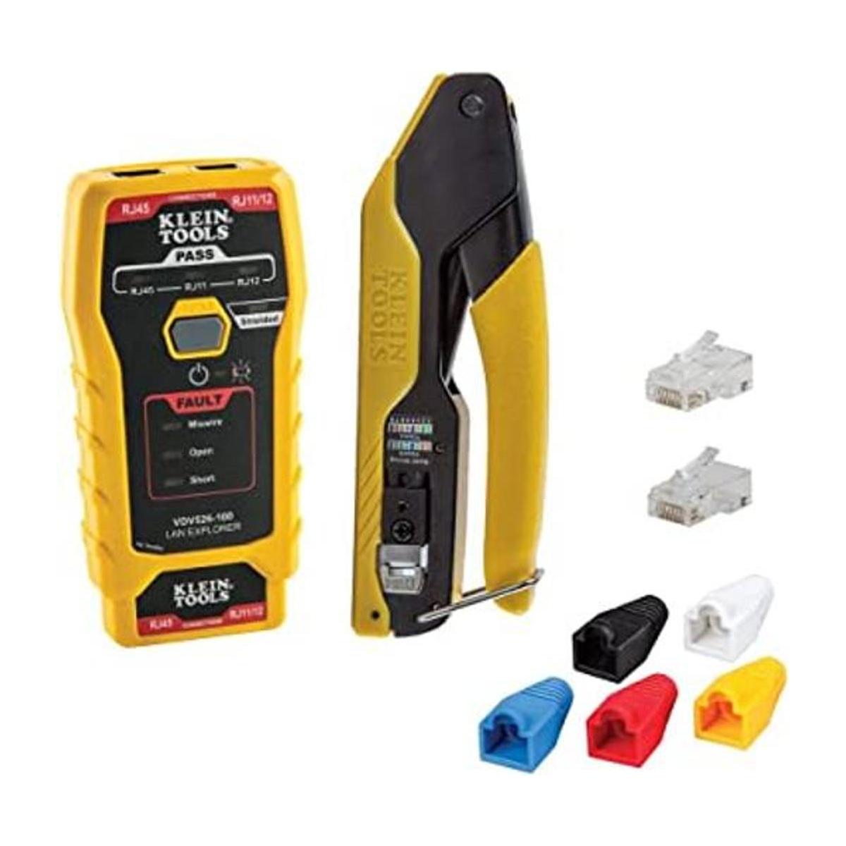Klein Tools 80093 Probador de cables kit VDV LAN con