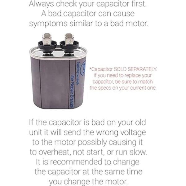 Supplying Demand Motor condensador HVAC W5116CJJ102 16 HP_2