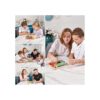 Madera Shut The Box Juego de dados para interiores ideal_4