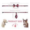 Juego de 70 corbatas ajustables para perros y corbatas