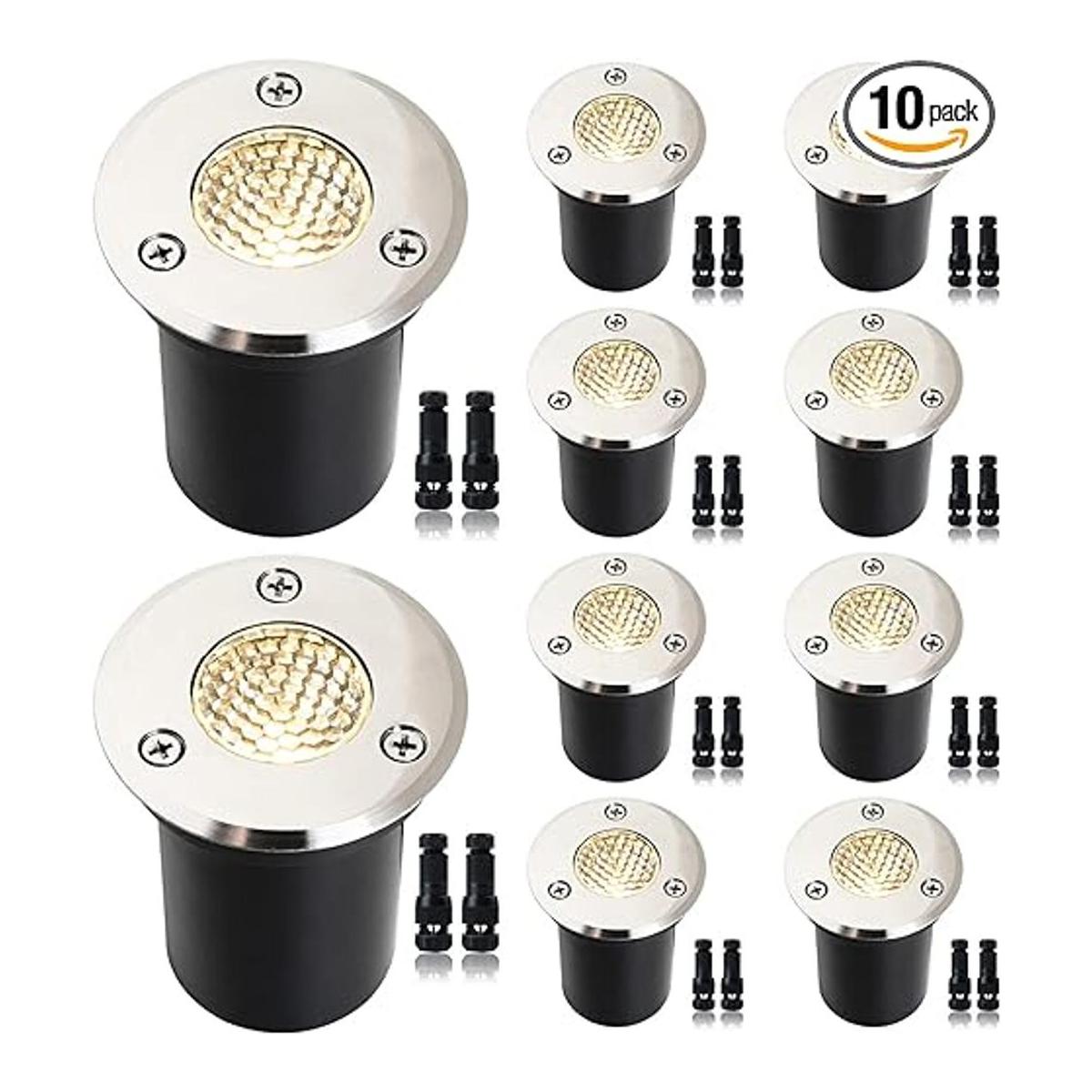 EAGLOD Luces LED de 3 W luces de paisaje de bajo voltaje