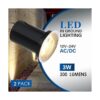 EAGLOD Luz LED de pozo de 3 W luces de paisaje de bajo_2