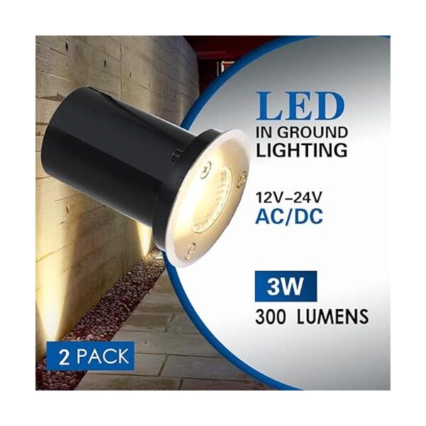 EAGLOD Luz LED de pozo de 3 W luces de paisaje de bajo_2