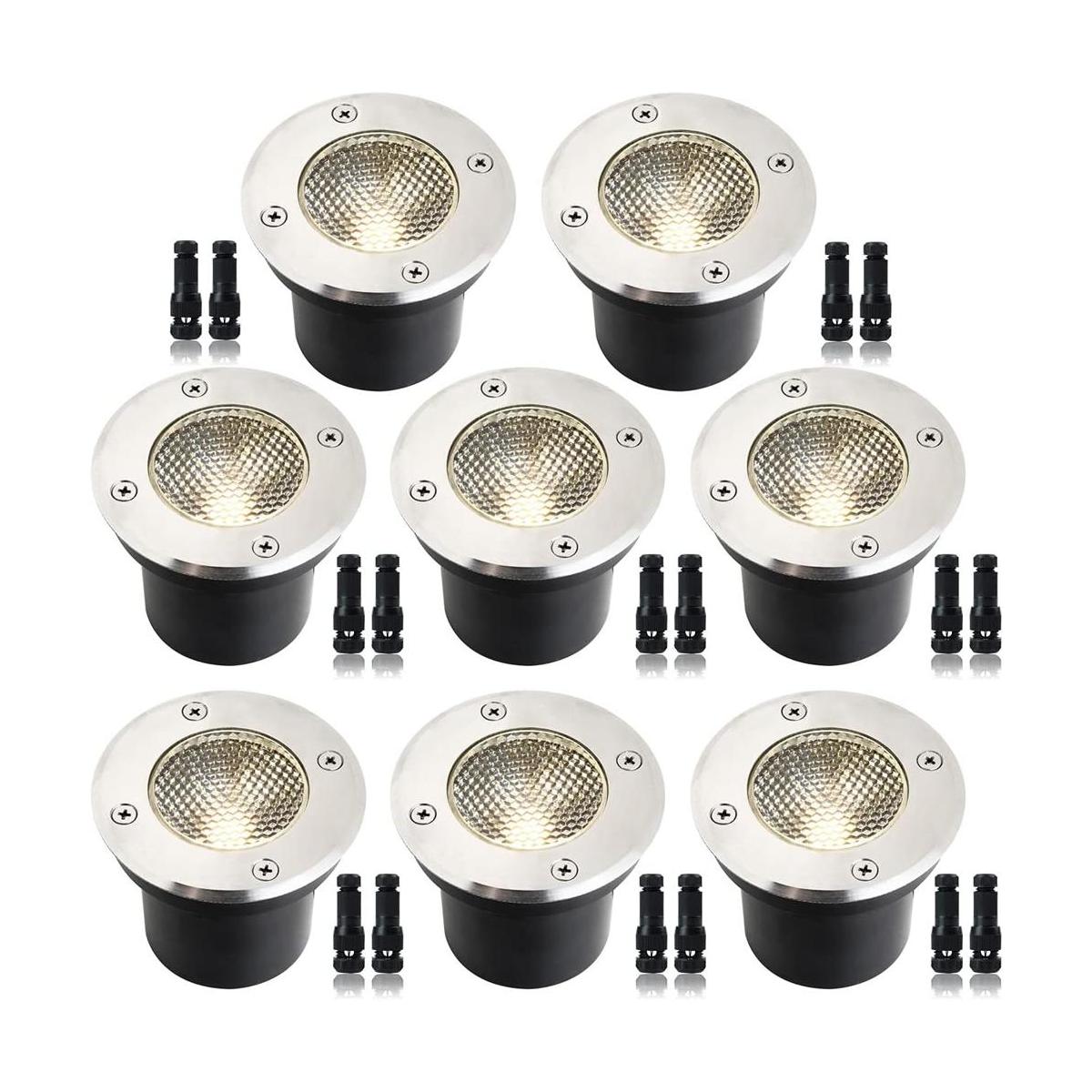 EAGLOD Luz LED de 12 W luces de paisaje de bajo voltaje