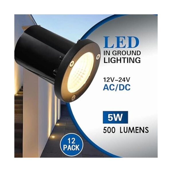 EAGLOD Luces de pozo de 5 W luces LED de paisaje de bajo_2