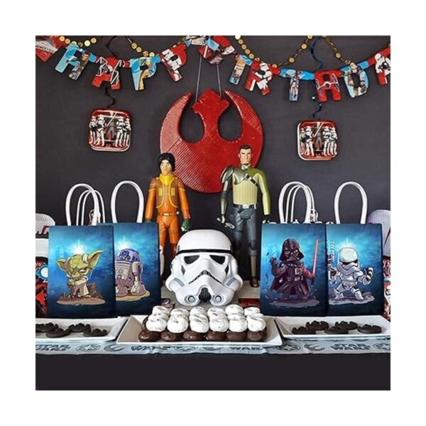 16 bolsas de regalo para fiestas de cumpleaños con_3