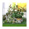 6 piezas de decoración de plantas de reptiles accesorios