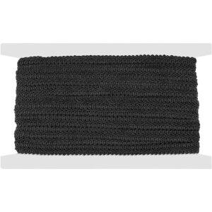GORGECRAFT Tejido de poliéster negro de 12 pulgada y 20_1