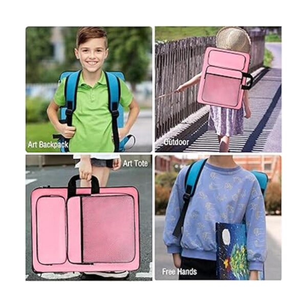 TreochtFUN Portafolio de arte para niños bolsa de_4