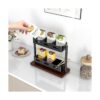 Bethom Organizador de bolsas de té vertical color negro_5