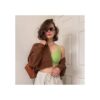 10 Pack Rectangle Sunglasses for Women Retro Narrow Square