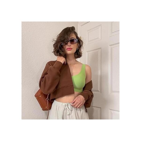 10 Pack Rectangle Sunglasses for Women Retro Narrow Square