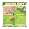 12 hojas hippie de vinilo de transferencia para planchar