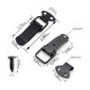 Lesnala 12 Set of Black Toggle Latch Stainless Steel