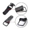 Lesnala 12 Set of Black Toggle Latch Stainless Steel
