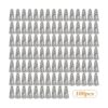 100 tapas de cuentas de aleación de plata estilo tibetano