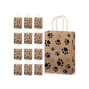 Blulu 20 bolsas de regalo con estampado de pata de_1