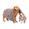 Dogvingpk Toalla extra grande para perros toallas súper_1
