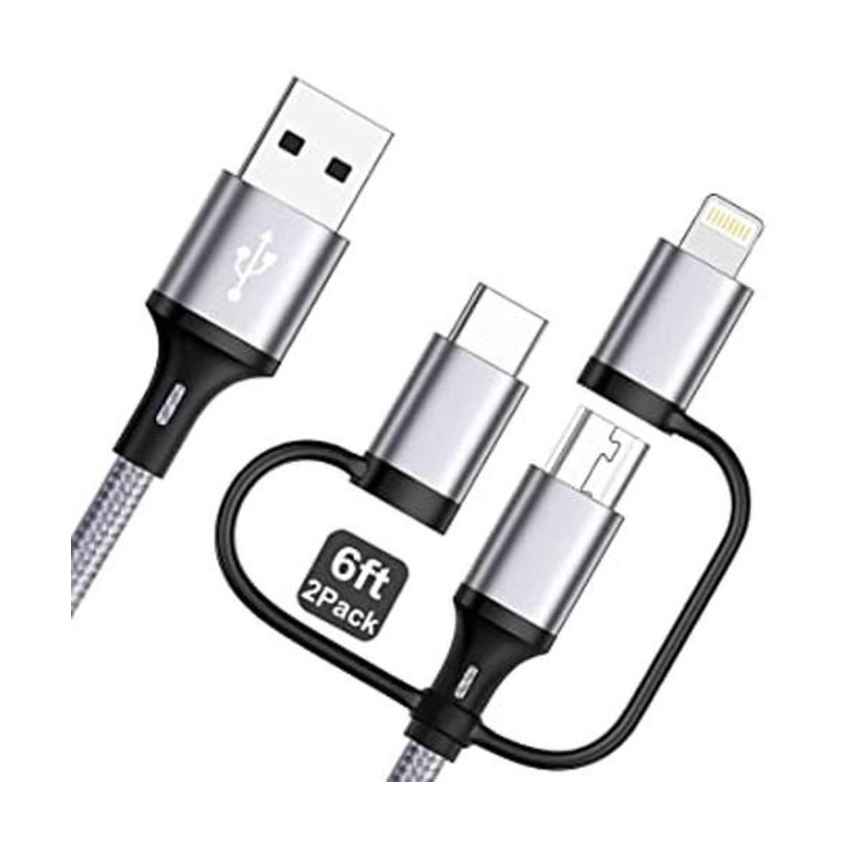Cable de carga rápida 3 en 1 3A certificado MFi Miger
