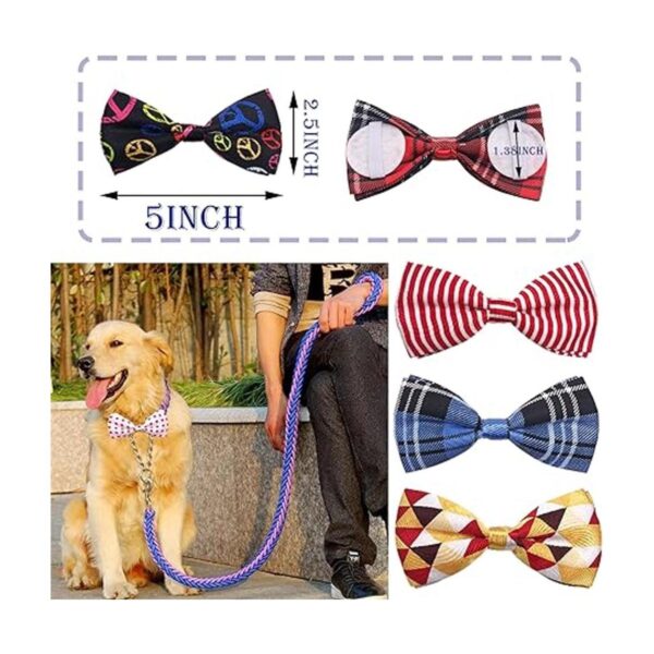 PET SHOW 50 corbatas grandes para perros para collar a