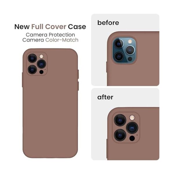 Cordking Funda para iPhone 11 Pro Max silicona bordes_3