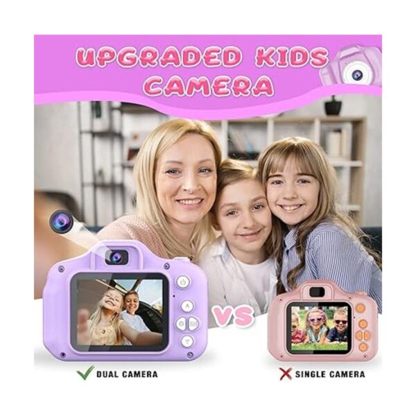 Dylanto Cámara de selfie infantil de video digital HD el_3