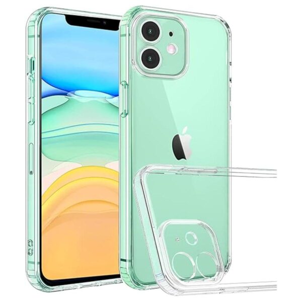 Unov Funda compatible con iPhone 11 transparente_1