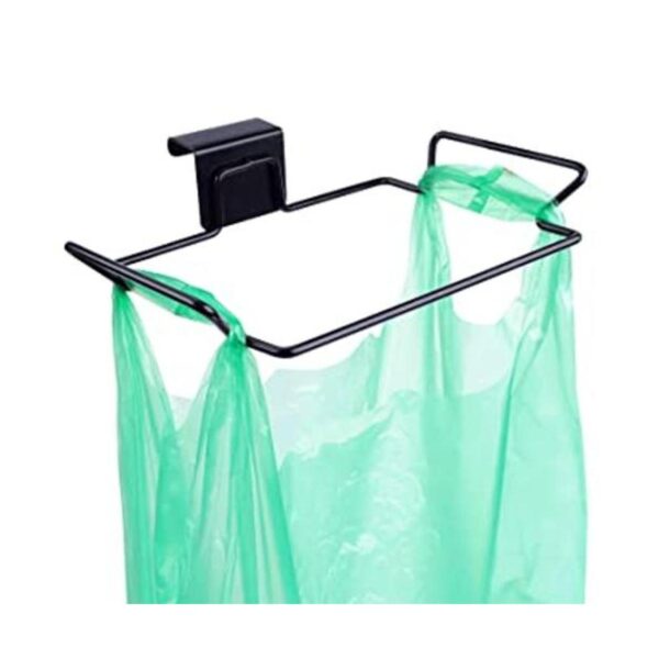 Soporte grande para bolsa de basura de acero inoxidable