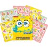 Juego de pegatinas de Bob Esponja para niños niños_5