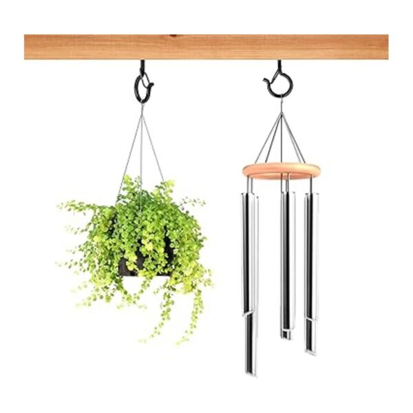 24 ganchos atornillados para luces al aire libre ganchos