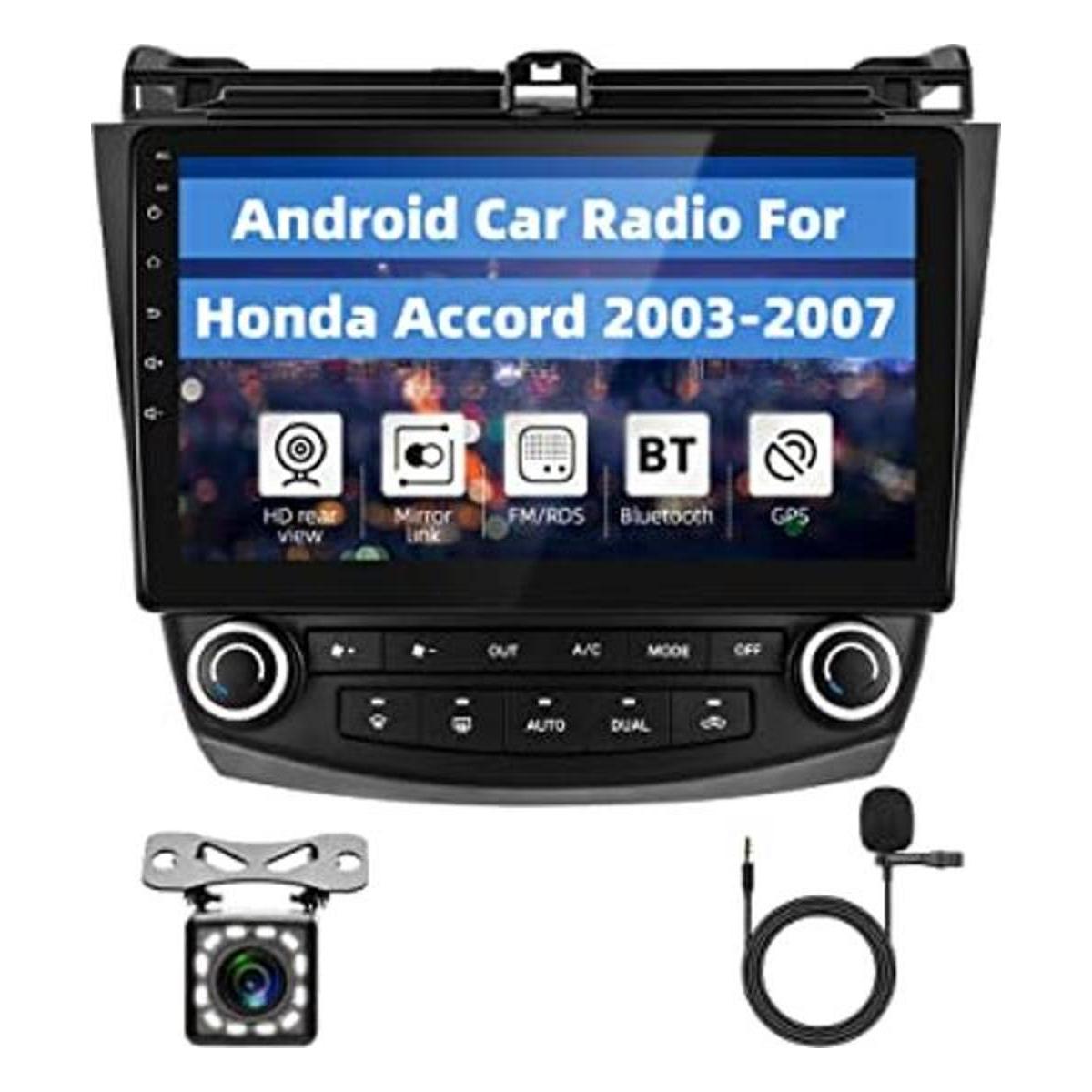 Radio de coche Android estéreo para Honda Accord 20032007