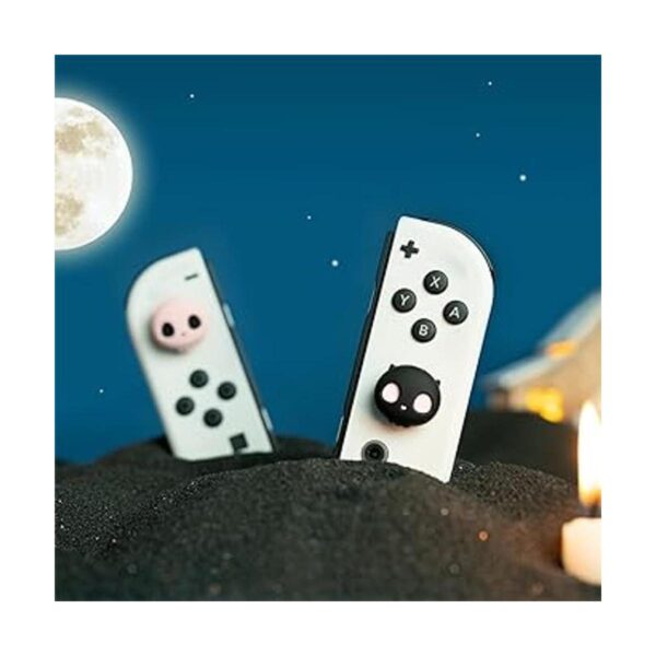 GeekShare Bonitas tapas de silicona Joycon con agarre para_4