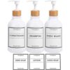 Dispensador de champú y acondicionador juego de