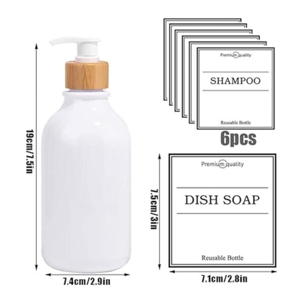 Dispensador de champú y acondicionador juego de