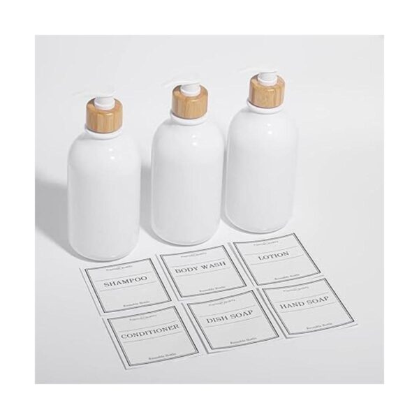 Dispensador de champú y acondicionador juego de
