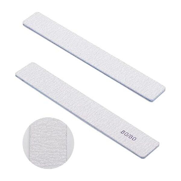 25 limas rectangulares de grano 80 para uñas acrílicas_3