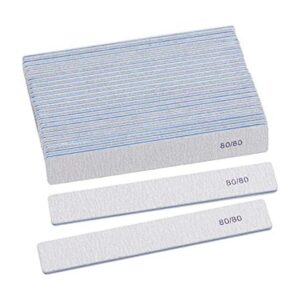 25 limas rectangulares de grano 80 para uñas acrílicas_1