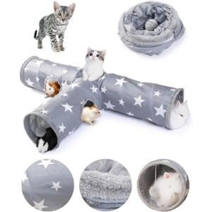 JanYoo Bunny Tunnel Rabbit Hideout Bunny Toys for Rabbits_1