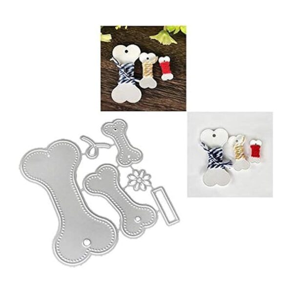 Dog Bone Metal Die Cuts Cartoon Dog Bone Cutting Dies Cut_2