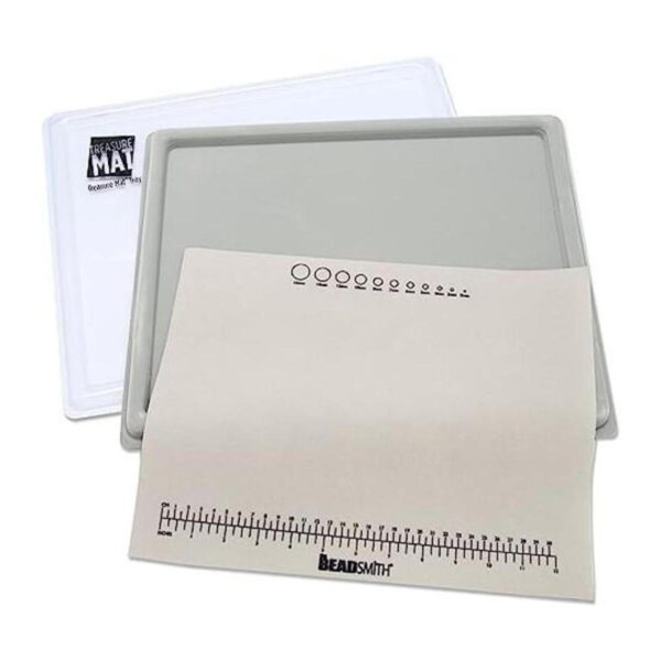 The Beadsmith Treasure Mat Bandeja y alfombrilla 11 x