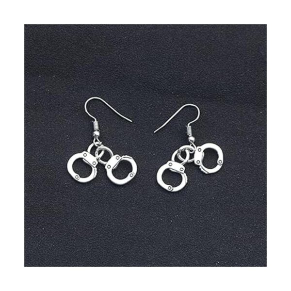 JKJF 20 pares de dijes de metal para esposas mini esposas