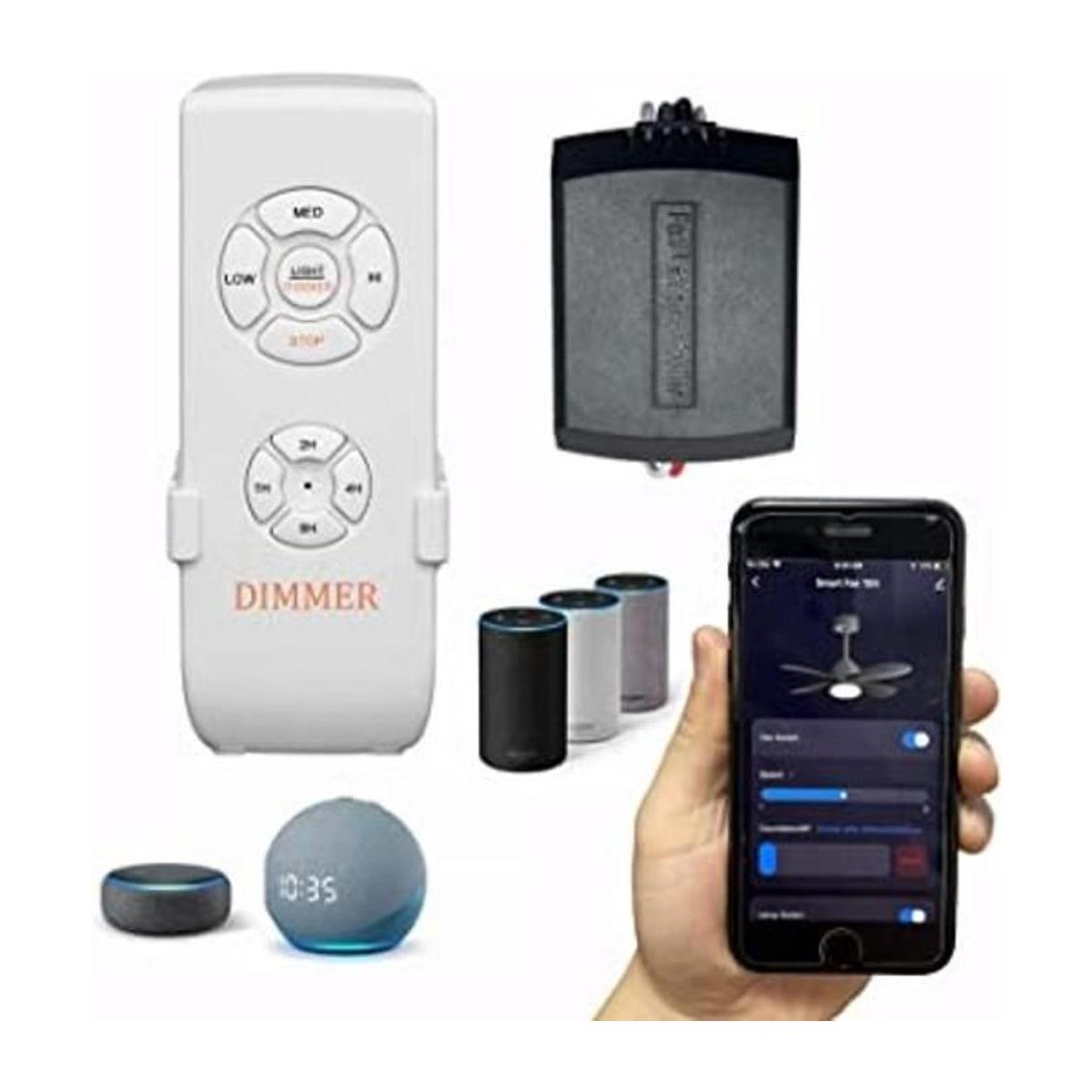 Kit de control remoto de ventilador de techo inteligente