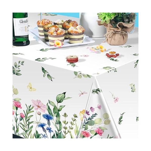 Mantel floral de verano de 3 piezas mantel floral de